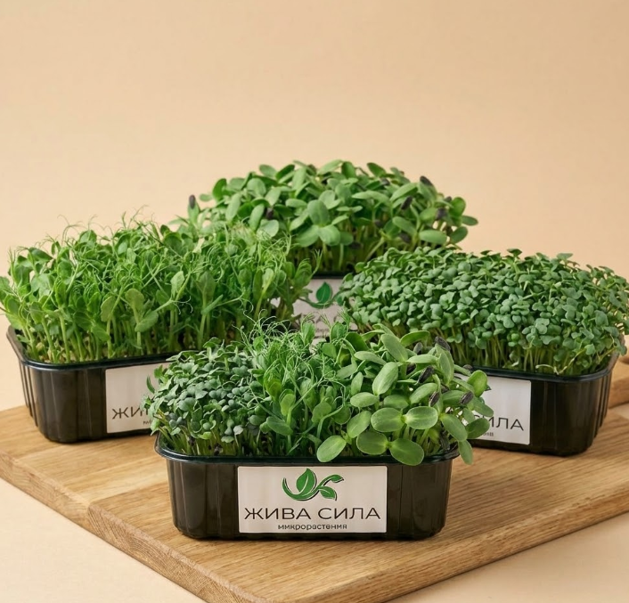 4 бр. - 1хМикс, 1хГрах, 1хСлънчоглед, 1хБроколи